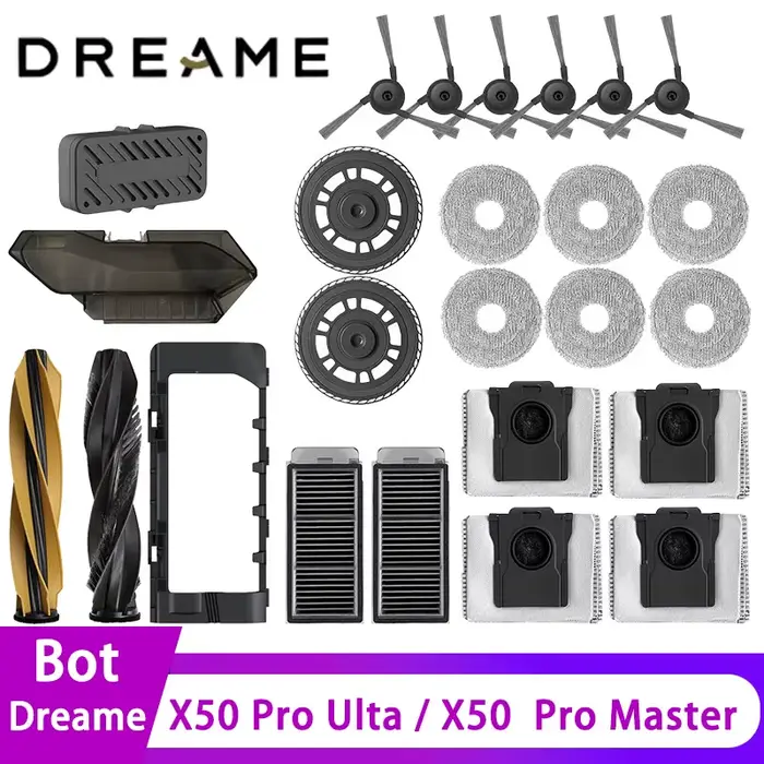 Pièces détachées pour robot aspirateur Dreame X50 Pro Ultra / X50 Pro Master : brosse principale