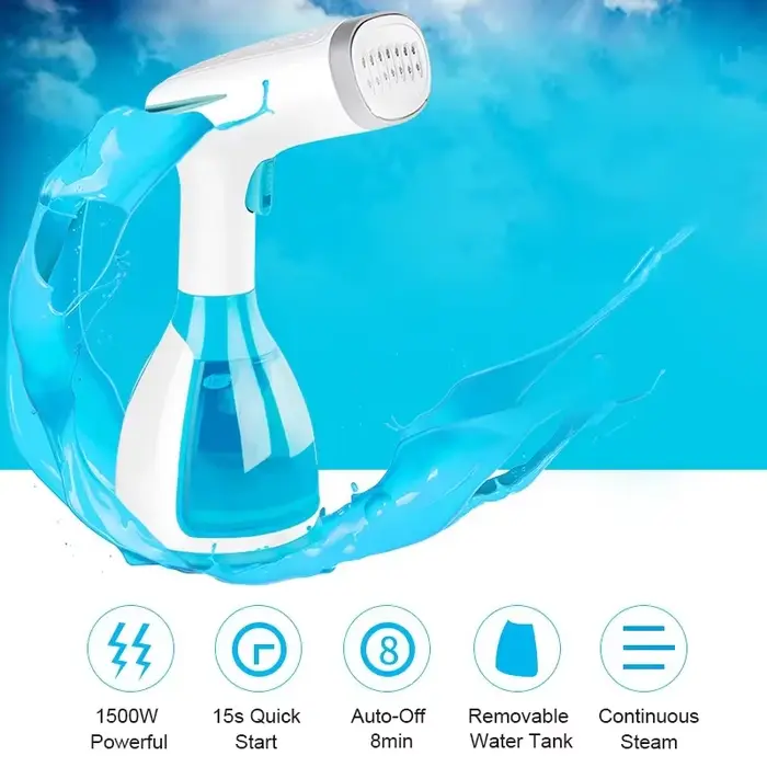 Défroisseur vapeur Portable, 1500W, 280ml, pour vêtements