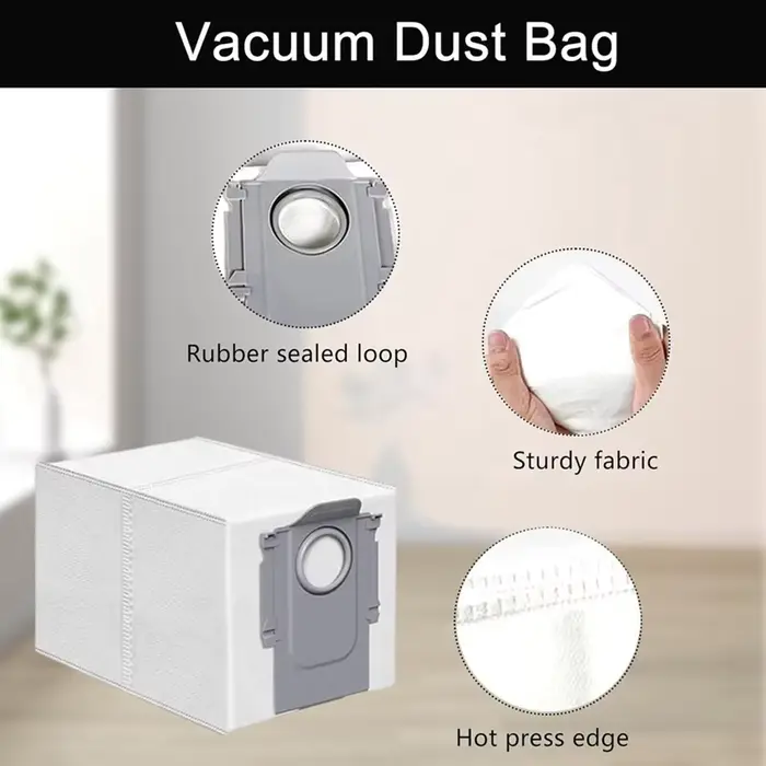 Roborock Saros 10 accessoires rouleau principal brosse latérale filtre Hepa vadrouille tissu sac à poussière robot aspirateur pièces