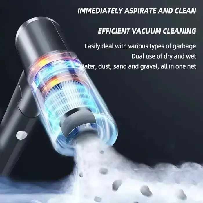 Xiaomi aspirateur de voiture 2900000 PA puissant 4 en 1 Machine propre sans fil soufflage aspiration Portable