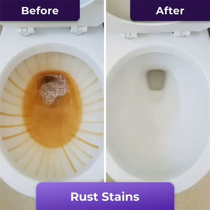 Nettoyant pour toilettes et urinoirs contre les odeurs et la saleté