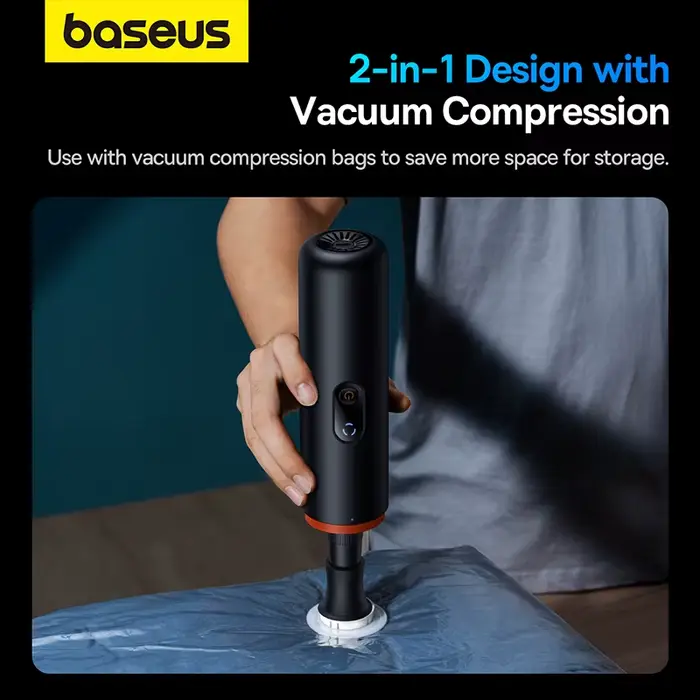 Baseus Mini aspirateur de voiture sans fil portable