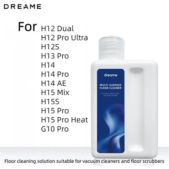 Solution de nettoyage multi-surfaces originale Dreame pour H12 Dual/ H12 Pro Ultra/ H12S/ H14/ H14 P