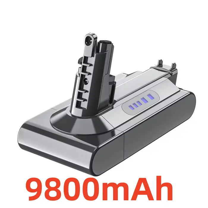 Batterie de remplacement V10 Lithium-ion 25.2V 12800mAh pour aspirateur Cyclone moelleux remplaçable absolu