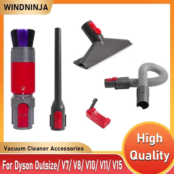 Tuyau d'extension Flexible pour aspirateur Dyson Outsize/ V7/ V8/ V10/ V11/ V15