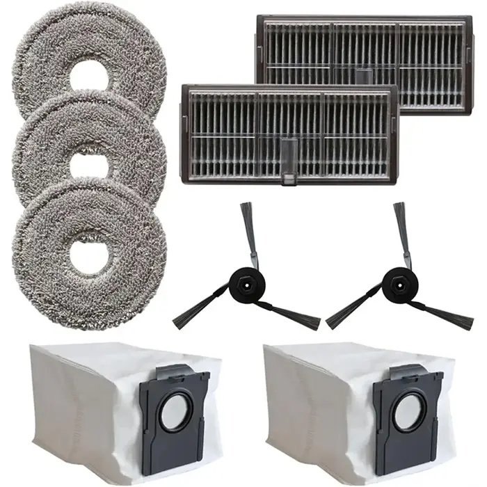 Ensemble de soins ultime pour aspirateur Mova P50 Pro Ultra : brosses latérales
