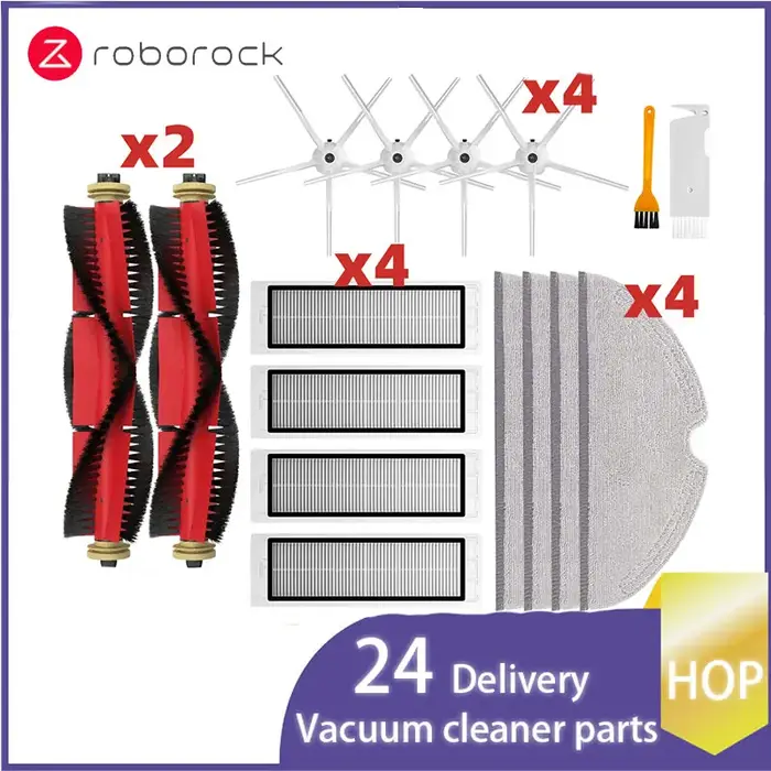 Pièces de rechange pour aspirateur Robot Xiaomi Roborock S5 Max S50 S55 S5 S6 S6 MaxV S6 Pure E4 E5