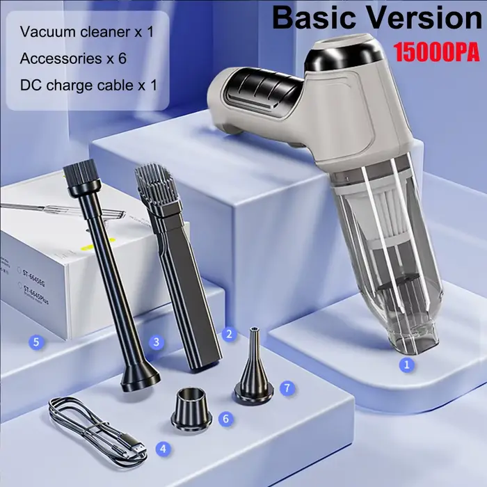 Aspirateur de bain portable pour voiture et maison, aspirateur automatique, souffleur injuste, déter