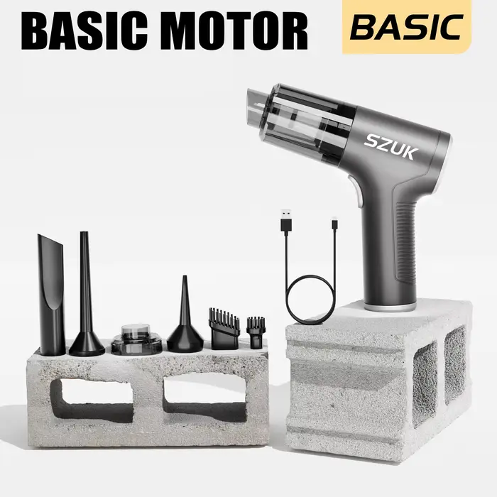 Aspirateur de voiture sans fil injuste, machine de livres, accessoires de voiture, appareil ménager,
