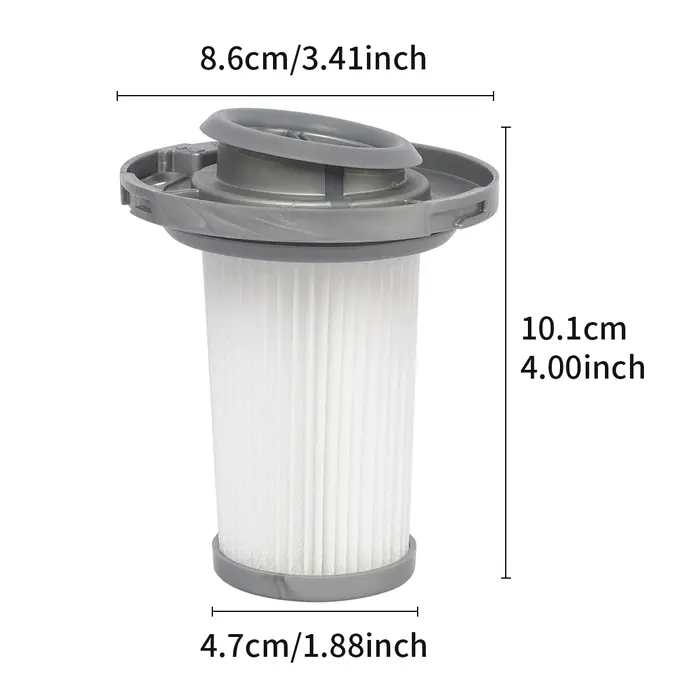 ZR009005 Aspirateur sans fil, compatible avec les modèles Rowenta X-Force Flex 8.60 RH9611, RH9637, RH9638, RH9639. Filtre HEPA de remplacement.