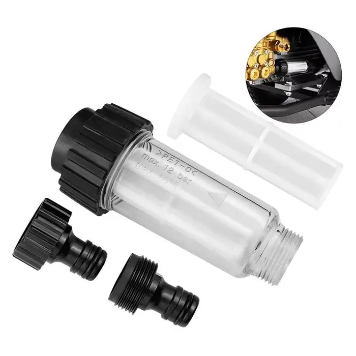 Filtre à eau pour nettoyeur haute pression, accessoire anti-colmatage robuste, ajustement universel 