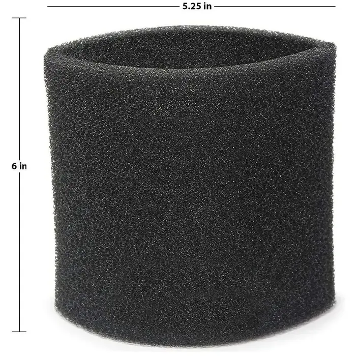 Filtre en mousse pour aspirateur sec Shop-Vac Vacmaster et Genie Shop, 1 paquet, 90585 manchon en mo