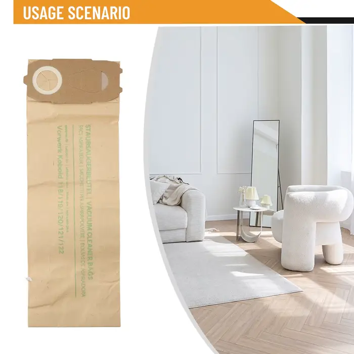 Sac à poussière pour aspirateur VK 118 119 120 121 122