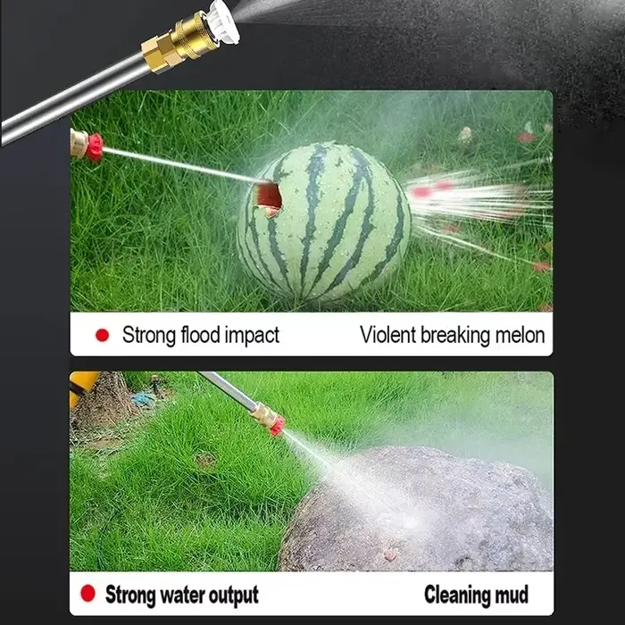 Pistolet de lavage de voiture haute pression sans fil 60Bar