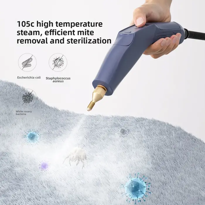 Nettoyeur à vapeur portatif, désinfectant à vapeur haute température, pression de vapeur réglable, chauffage rapide 30s, nettoyeur de graisse de cuisine