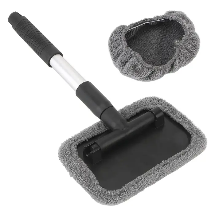 Brosse de nettoyage télescopique pour pare-brise de voiture, nettoyeur d'essuie-glace, outil de fenê