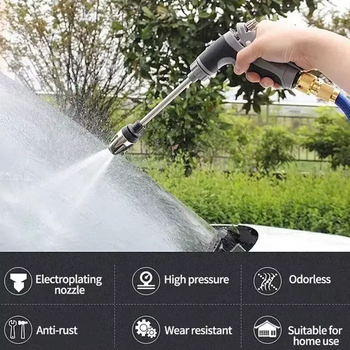 Pistolet d'arrosage haute pression pour lavage de voitures