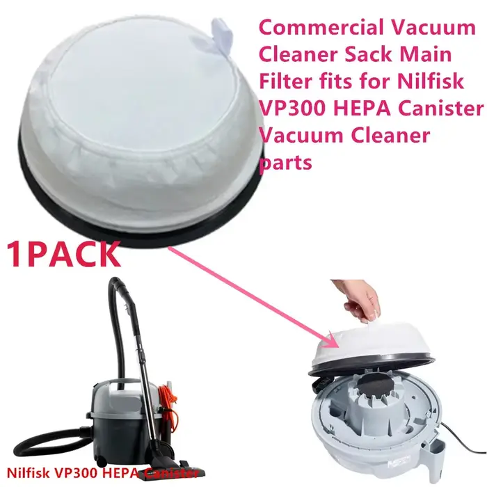 Filtre principal pour sac d'aspirateur commercial