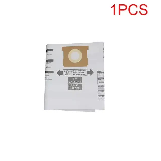 Sacs à poussière pour magasin Vac 5-8 gallons, Type aspirateur E/H 90661 906-61 9066100, sacs filtra