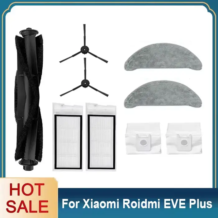 Pièces de rechange pour aspirateur robot Roidmi Eve Plus SDJ01RM