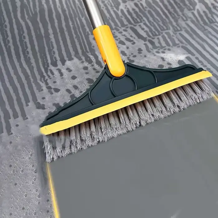 Brosse rotative 2 en 1 pour le nettoyage des crevettes de sol