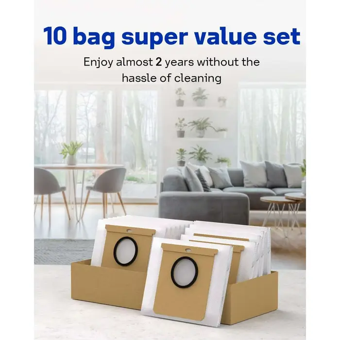 Sacs d'aspirateur pour Eufy Clean L60 SES / L60 Hybrid SES / L50 SES Conga 2299