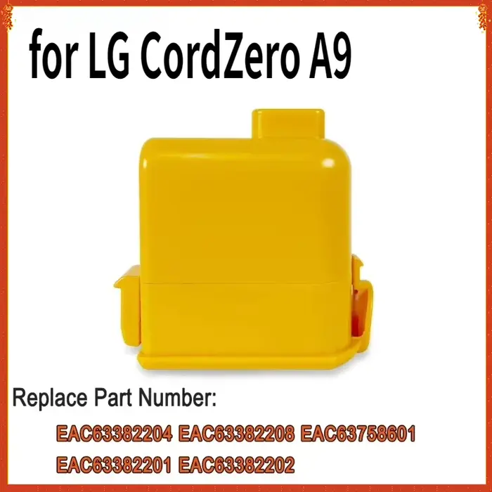 EAC63382204 pour aspirateur balai sans fil LG CordZero A9 Ultimate A9 + A9Plus A9M A9PSMOPB A9PSMOPX