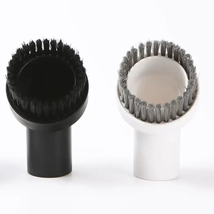 Brosse à poussière ronde en crin de cheval