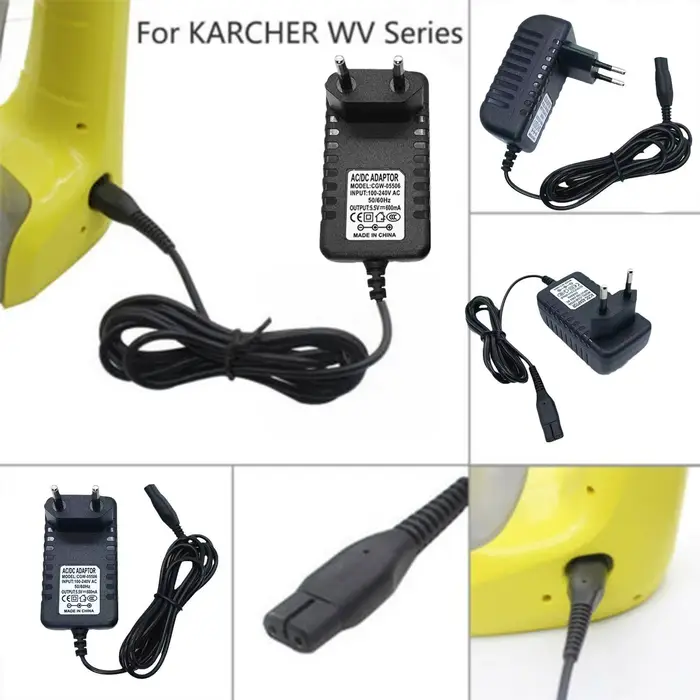 Adaptateur de chargeur de prise de câble d'alimentation pour Karcher
