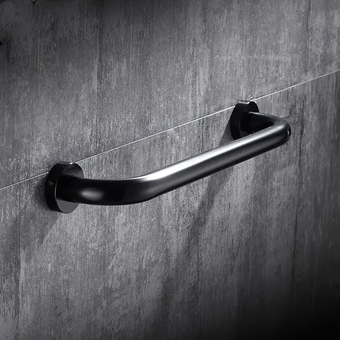 Barre d'appui noire 30/40/50cm pour personnes âgées