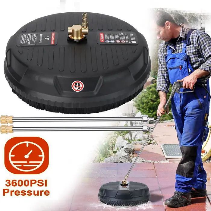 2500/3600 PSI 13/15 pouces nettoyeur haute pression Surface sol