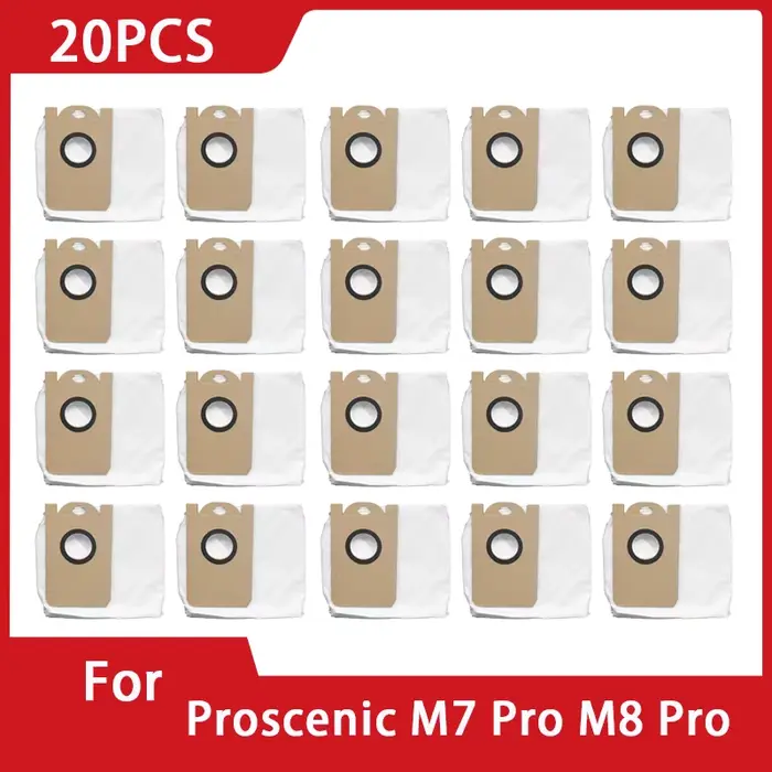 Sac à poussière pour aspirateur Robot Proscenic M7 Pro M8 Pro