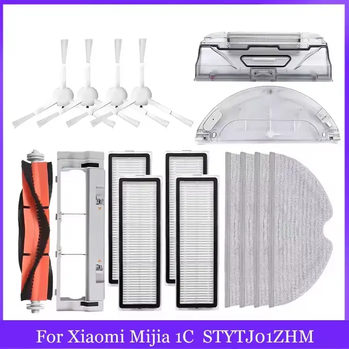 Pour Xiaomi Mijia 1C STYTJ01ZHM 1T Mi Robot aspirateur vadrouille Dreame F9 filtre Hepa brosse latérale principale