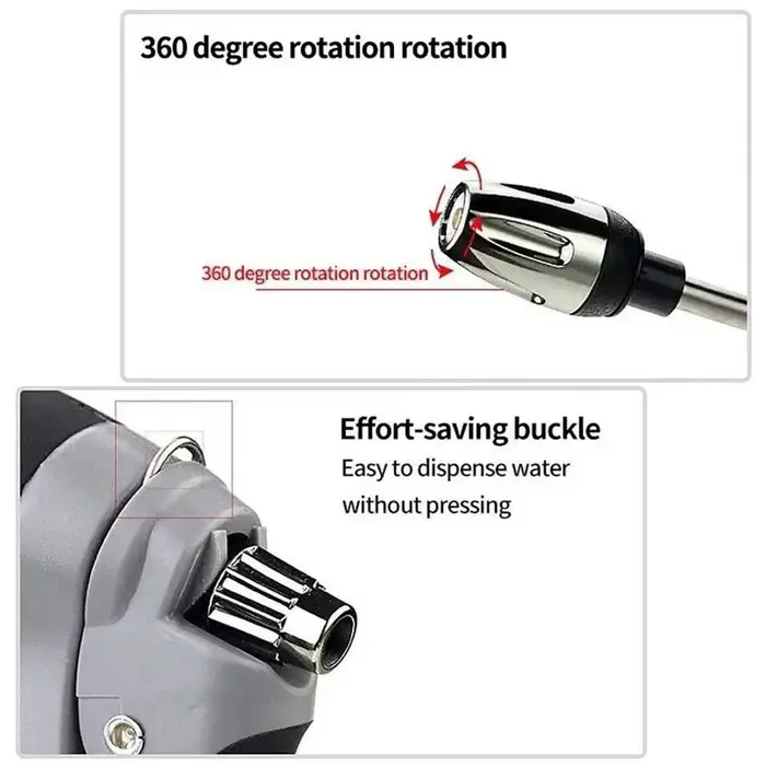 Pistolet d'arrosage haute pression pour lavage de voitures
