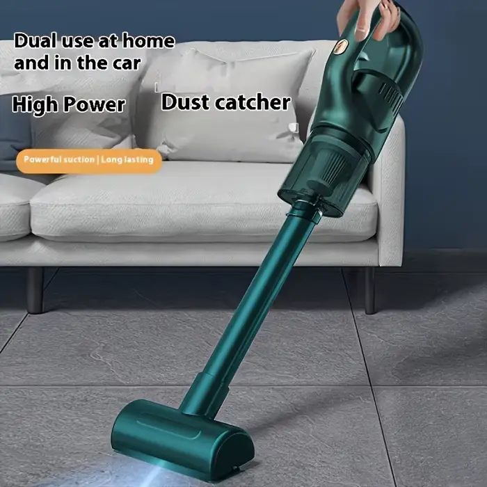 1 aspirateur à main sans fil, haute puissance, forte aspiration, léger et portable pour la maison, l