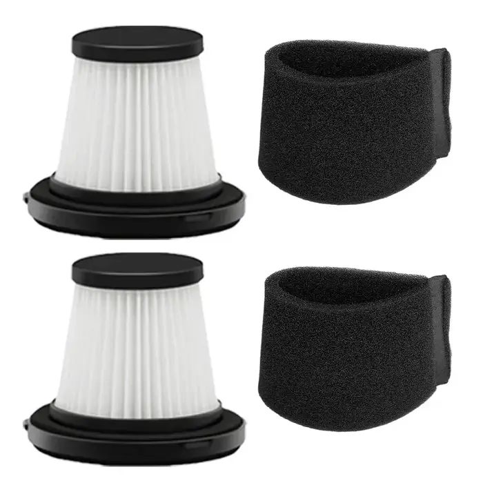 1/2/4 ensembles pour filtre Morse lavable et réutilisable pour accessoires d'aspirateur ménager Mors