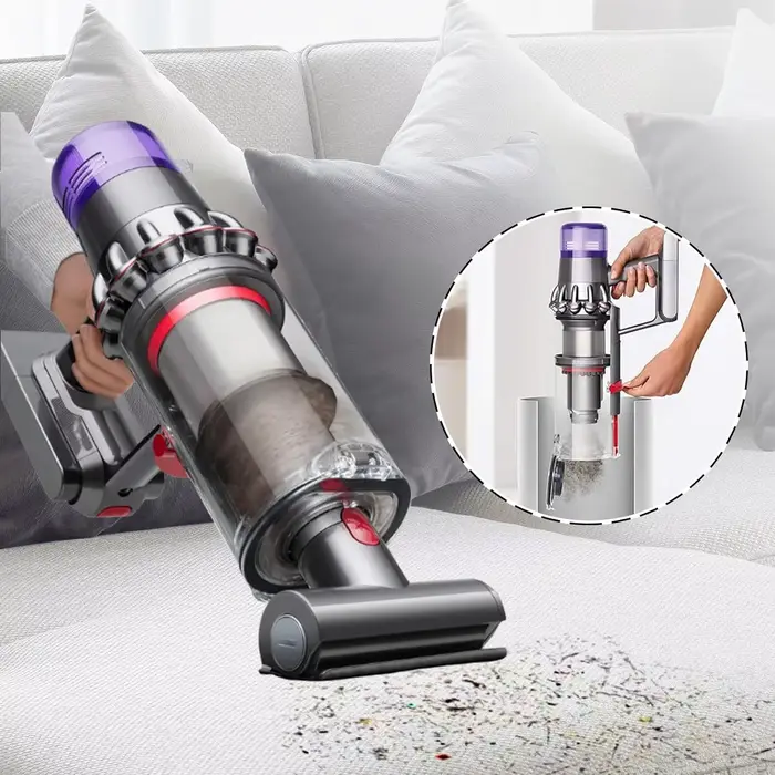 Poubelle de grande taille avec filtre HEPA pour aspirateur Dyson V11 V15 SV14 SV15 SV22