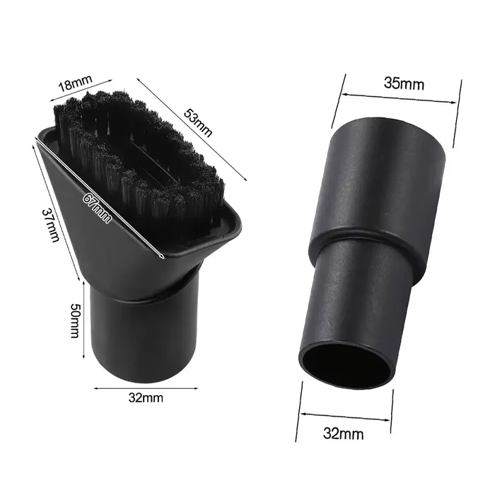 Brosse d'aspiration avec poils durs/doux pour Karcher WD 2