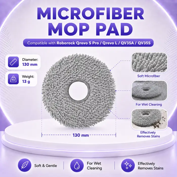 Accessoires pour aspirateur robot Roborock Qrevo S Pro