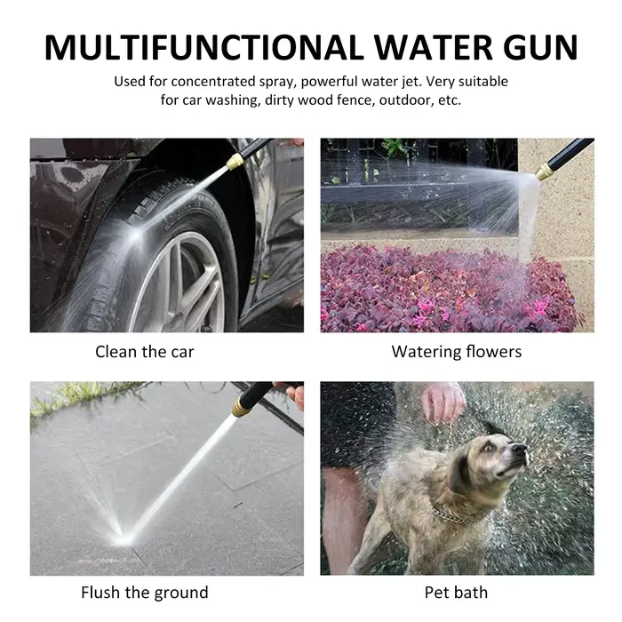 Pistolet à eau haute pression réglable