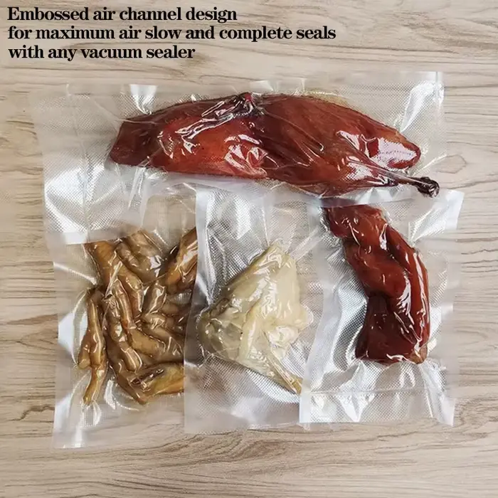 Sacs alimentaires sous vide sans BPA