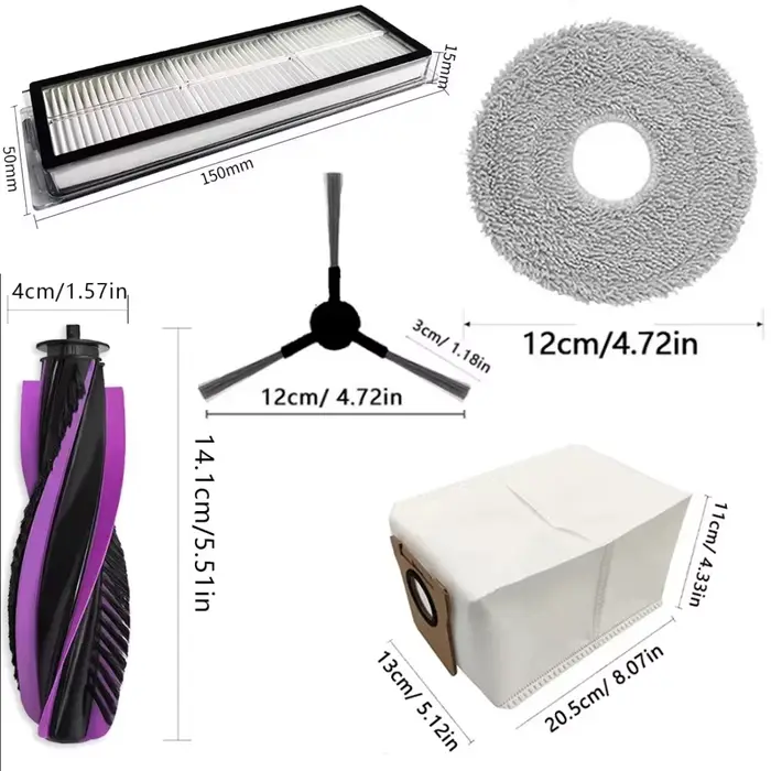 Pièces de rechange pour aspirateur Robot JONR P20 PRO