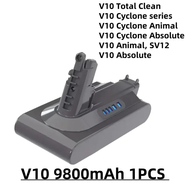 Batterie rechargeable pour aspirateur Dyson V6 V7 V8 V10 V11 V12 V15 type-a série type-b SV07 SV09 SV10 DC62