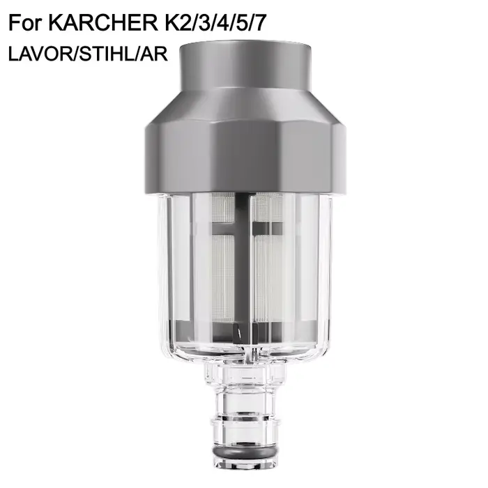 Filtre d'entrée d'eau haute pression pour lavage de voiture avec filetage G3/4 pour Karcher K2/3/4/5