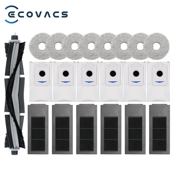 Ecovacs Deebot X2 omni / X2 Pro / X2 Robot aspirateur accessoires rouleau brosse latérale principale filtre Hepa vadrouille tissu sac à poussière pièces