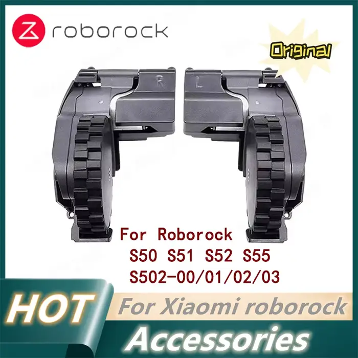 Roue de voyage gauche et droite pour aspirateur d'origine Roborock S5
