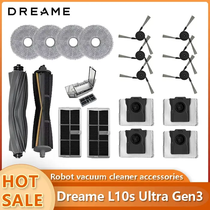 Accessoires pour aspirateur robot Dreame L10s Ultra Gen3 / L30s Pro