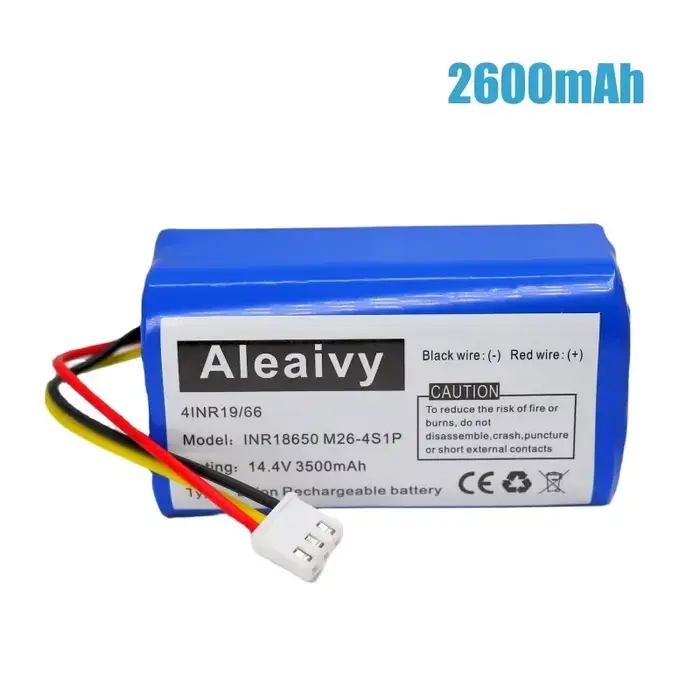 Pour LIECTRAUX C30B E30 XR500 robot aspirateur batterie accessoires 14.4V 4000mAh 18650 batterie au 