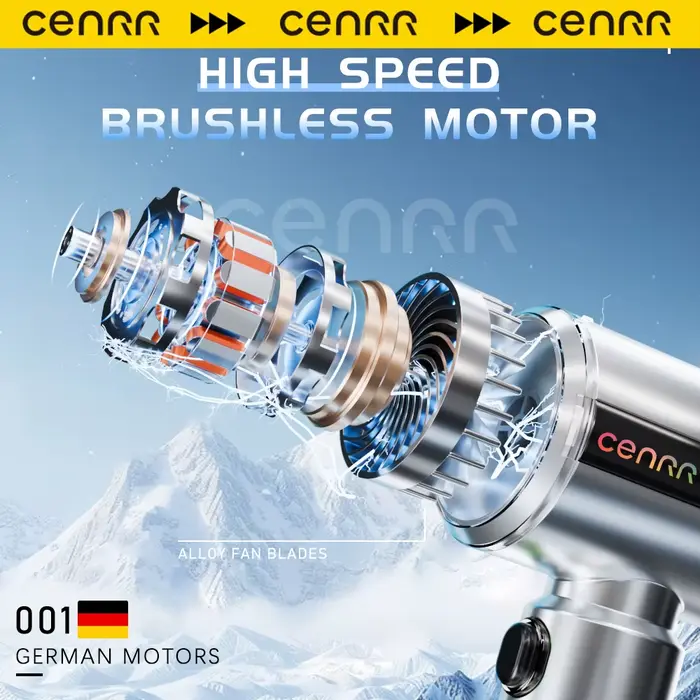 CENRR nouvel aspirateur de voiture haute aspiration puissant sans fil Portable nettoyeur de voiture pour la maison cadeau un cadeau d'anniversaire de noël