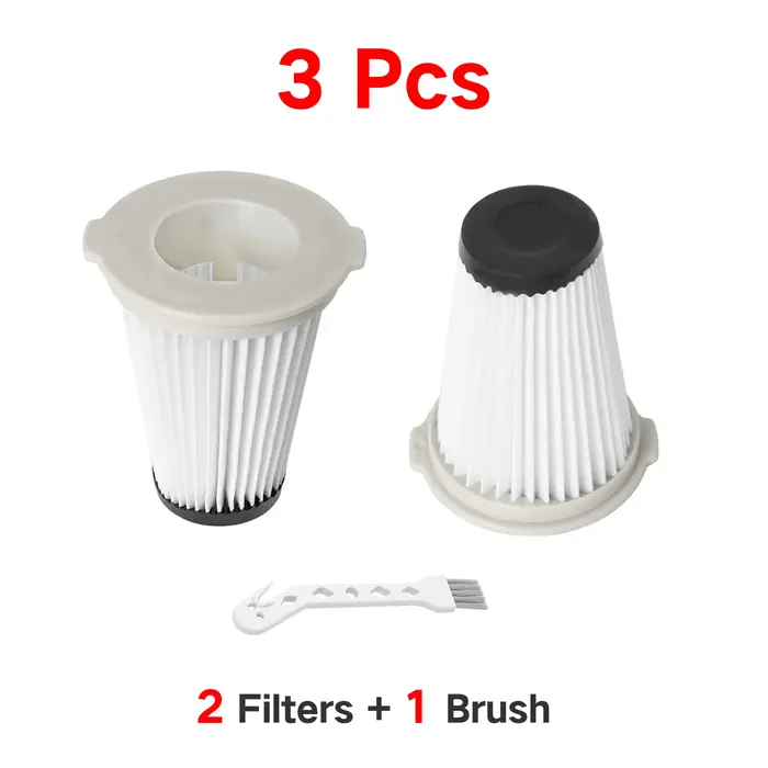 Filtre lavable (accessoires pour aspirateur, filtre plissé adapté à l'aspirateur à poignée sans fil